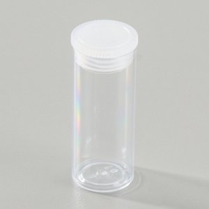 Tube vide ø 20 mm h 50 mm - le paquet de 20 - avec bouchon Tube vide ø 20 mm h 50 mm - le paquet de 20 - avec bouchon