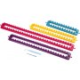 Anneaux  tricoter rectangulaires avec aiguilles et crochets - 4 pcs