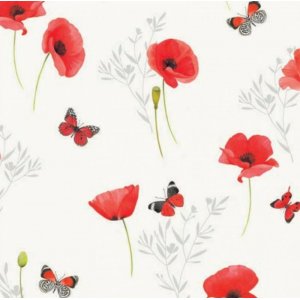 Toile cirée - Blanc coquelicot Toile cirée - Blanc coquelicot