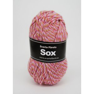 Sox 50g - Rose/citron vert/écrus (01) Sox 50g - Rose/citron vert/écrus (01)