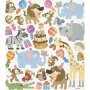 Autocollants - Anniversaire des animaux