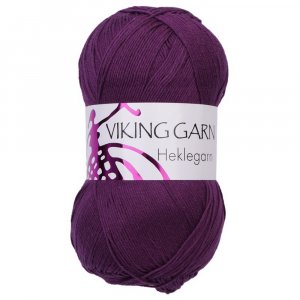 Fil Viking Mérinos 50g - Violet foncé (869) Fil Viking Mérinos 50g - Violet foncé (869)
