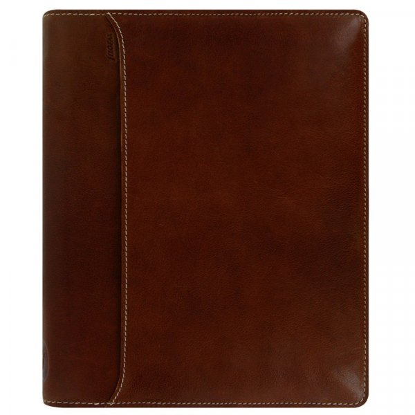 Calendrier systme Filofax Lockwood A5 ZIP - Cognac