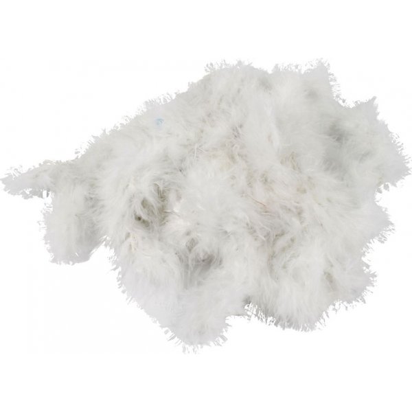 Boa en plumes - blanc - 10 m