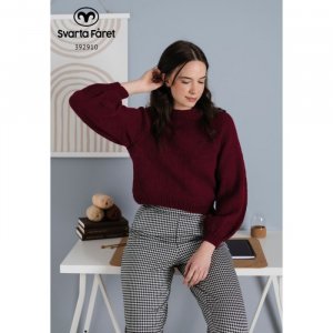Patron tricot - Pull avec pétales de fleurs sur la manche Patron tricot - Pull avec pétales de fleurs sur la manche