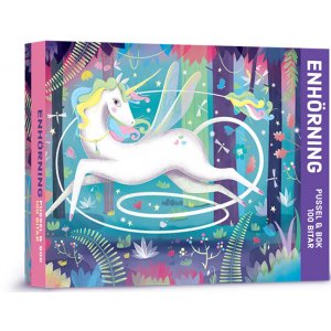 Puzzle & livre : Licorne Puzzle & livre : Licorne