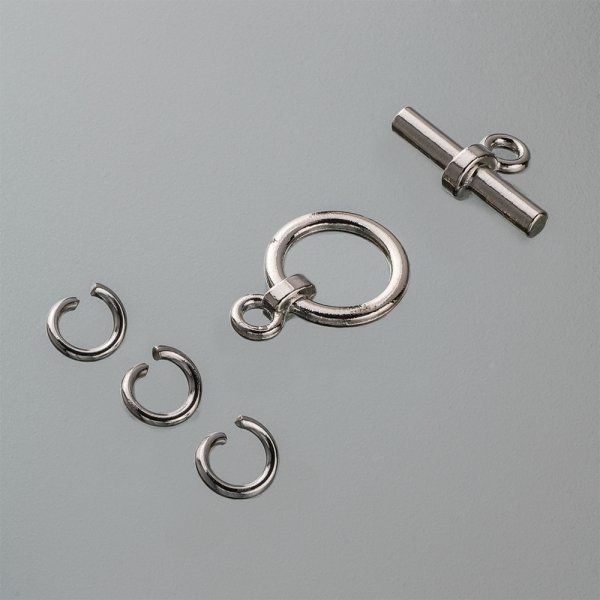 Serrure  barre  18 mm - vieil argent 1 pice