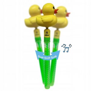 Baguette � bulles de savon canard avec son 30 cm 55 ml - Alldoro