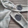 Image client Team patchs daim imitation gris moyen 2 pcs