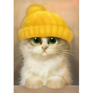 DiamondArt 19x27 cm - Chaton mignon DiamondArt 19x27 cm - Chaton mignon