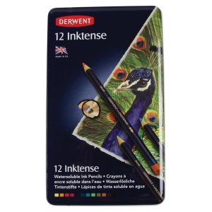 Derwent Inktense - 12 stylos Derwent Inktense - 12 stylos