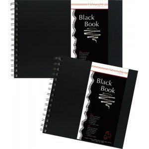 Carnet de dessins Hahnemühle Noir 250g Carnet de dessins Hahnemühle Noir 250g