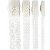 Dentelle en papier - blanc - 4 x 2 m Dentelle en papier - blanc - 4 x 2 m