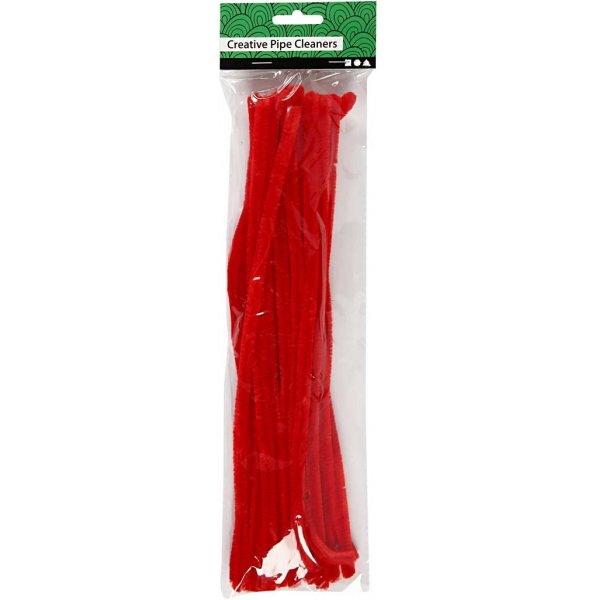 Cure-pipe - 9 mm - rouge - 25 pcs Cure-pipe - 9 mm - rouge - 25 pcs