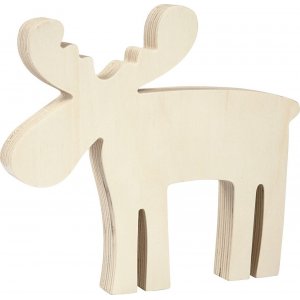 Figurine en bois - Orignal Figurine en bois - Orignal