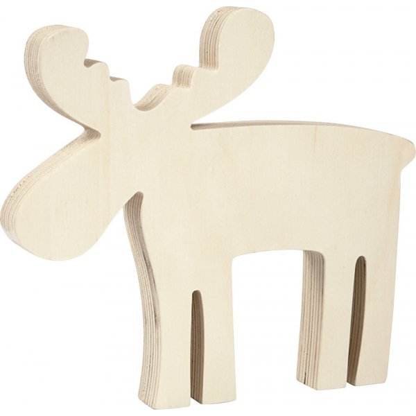Figurine en bois - Orignal