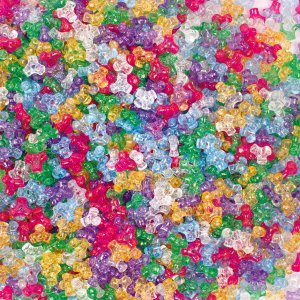 Perles d'hélice pailletées 453 g 2200 pcs Perles d'hélice pailletées 453 g 2200 pcs