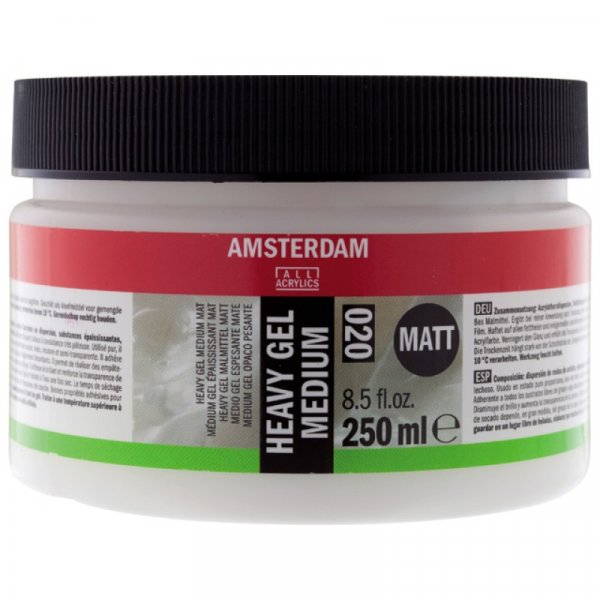 Mdium acrylique Amsterdam - Mdium gel lourd - Mat