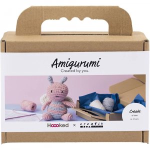 Kit de bricolage amigurumi abeille couleurs pastel - 1 paquet. Kit de bricolage amigurumi abeille couleurs pastel - 1 paquet.