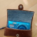 Image client Morceaux de cuir 1 kg - Marron