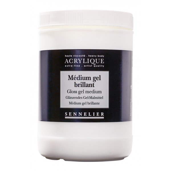 Mdium Acrylique Sennelier - Mdium Gel Brillant
