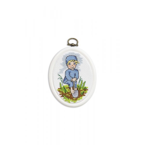 Kit de broderie Flexiboards - Aide au jardin 3-pack