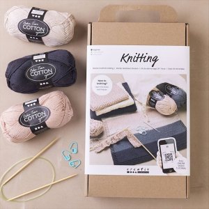 Commencer le tricot en kit DIY Commencer le tricot en kit DIY