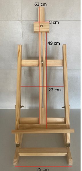 Chevalet de table - Portrait Chevalet de table - Portrait
