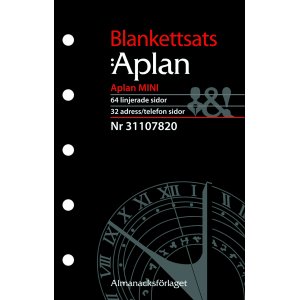 Calendrier système - Mini jeu de formulaires - Almanacksförlaget Calendrier système - Mini jeu de formulaires - Almanacksförlaget