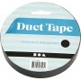 Ruban textile - noir - 25 m
