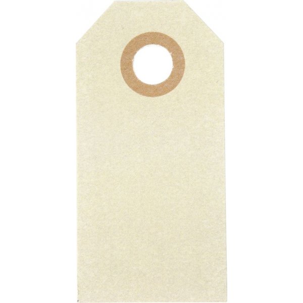 Marqueurs Manille - crme - 3 x 6 cm - 1000 pcs