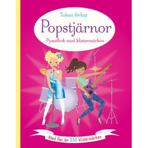 Pop stars : livre de bricolage avec autocollants Pop stars : livre de bricolage avec autocollants