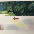 Image client Peinture à l'huile W&N Artisan Hydrosoluble 37ml - 514 Bleu phtalo (nuance rouge)