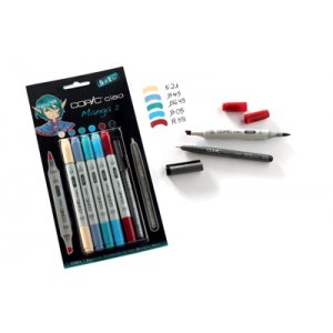 Coffret Copic Ciao 5+1 - Manga 2 Coffret Copic Ciao 5+1 - Manga 2