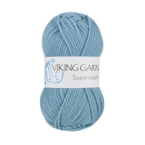 Fil Viking Superwash 50g - Bleu clair (120) Fil Viking Superwash 50g - Bleu clair (120)