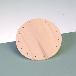 Fond du panier ø 9 cm / 4 mm - rond, fibre de bois Fond du panier ø 9 cm / 4 mm - rond, fibre de bois