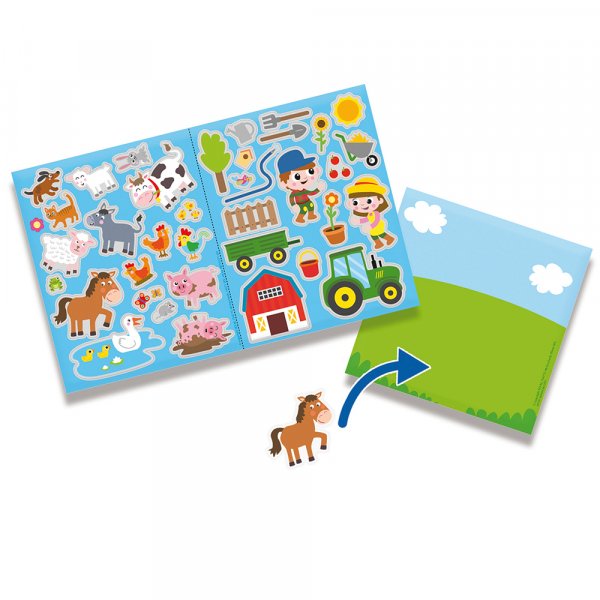 Autocollants (réutilisables) - ferme Autocollants (réutilisables) - ferme