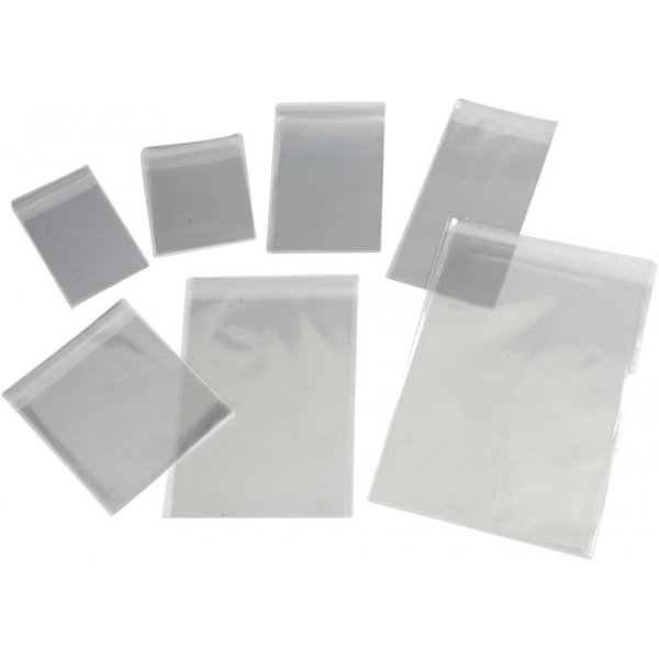 Sacs en cellophane - tailles mixtes - 1400 pcs