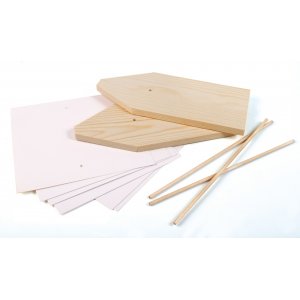 Voilier en bois - 20 x 9 cm - 6 pcs Voilier en bois - 20 x 9 cm - 6 pcs