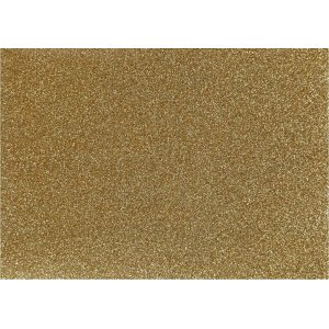 Tissu à repasser - doré - paillettes - A5 Tissu à repasser - doré - paillettes - A5