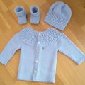 Image client Fil DROPS Baby Merino Uni Color - 50g - Bleu glacier (11)