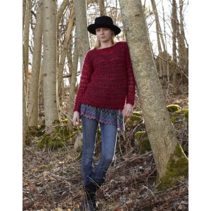 Patron tricot - Pull femme aéré Patron tricot - Pull femme aéré