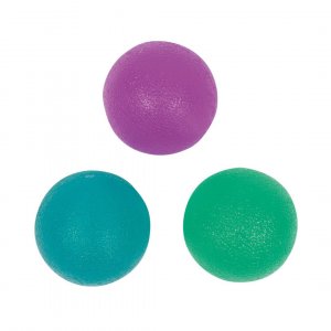 Lot de 3 balles anti-stress - 5 cm Lot de 3 balles anti-stress - 5 cm