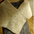 Image client Fil DROPS Alpaca Bouclé Mix - 50g - Gris clair (5110)