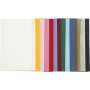 Papier de soie - couleurs mlanges - 50 x 70 cm - 14 g -15 x 2 feuilles