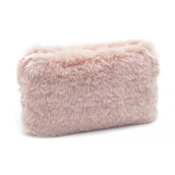 Trousse "Fluff" Rose
