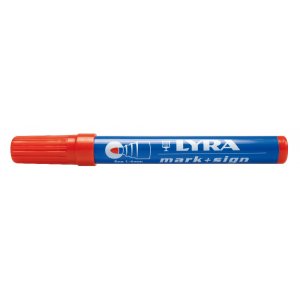 Marqueur permanent Mark&Sign 1-4 mm - Rouge Marqueur permanent Mark&Sign 1-4 mm - Rouge