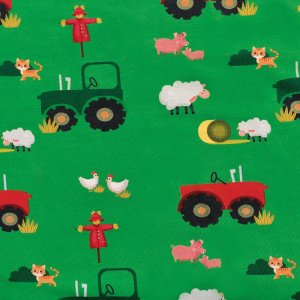 Jersey à motifs 145 cm - Paysan - vert Jersey à motifs 145 cm - Paysan - vert