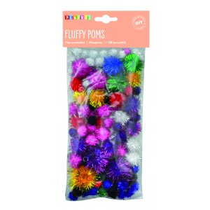Pompons pailletés Pompons pailletés