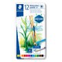 Crayons de couleur aquarelle dans une boîte - 12 crayons Crayons de couleur aquarelle dans une boîte - 12 crayons